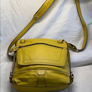 Mustard crossbody bag